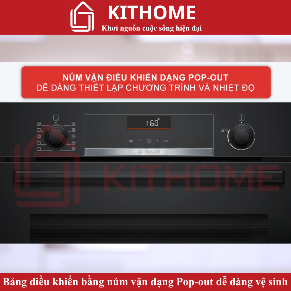 Bảng điều khiển núm vặn Pop-out tiện lợi