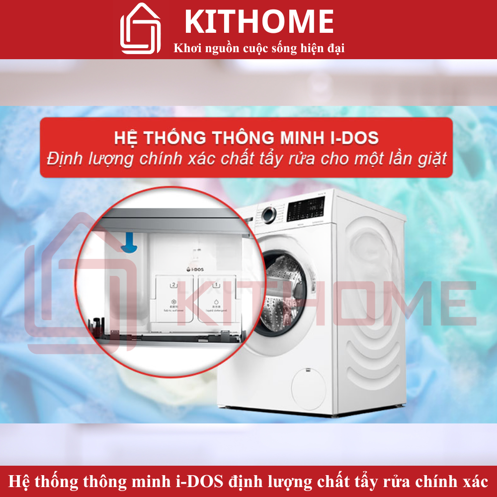 Hệ thống thông minh i-DOS định lượng chất tẩy rửa chính xác