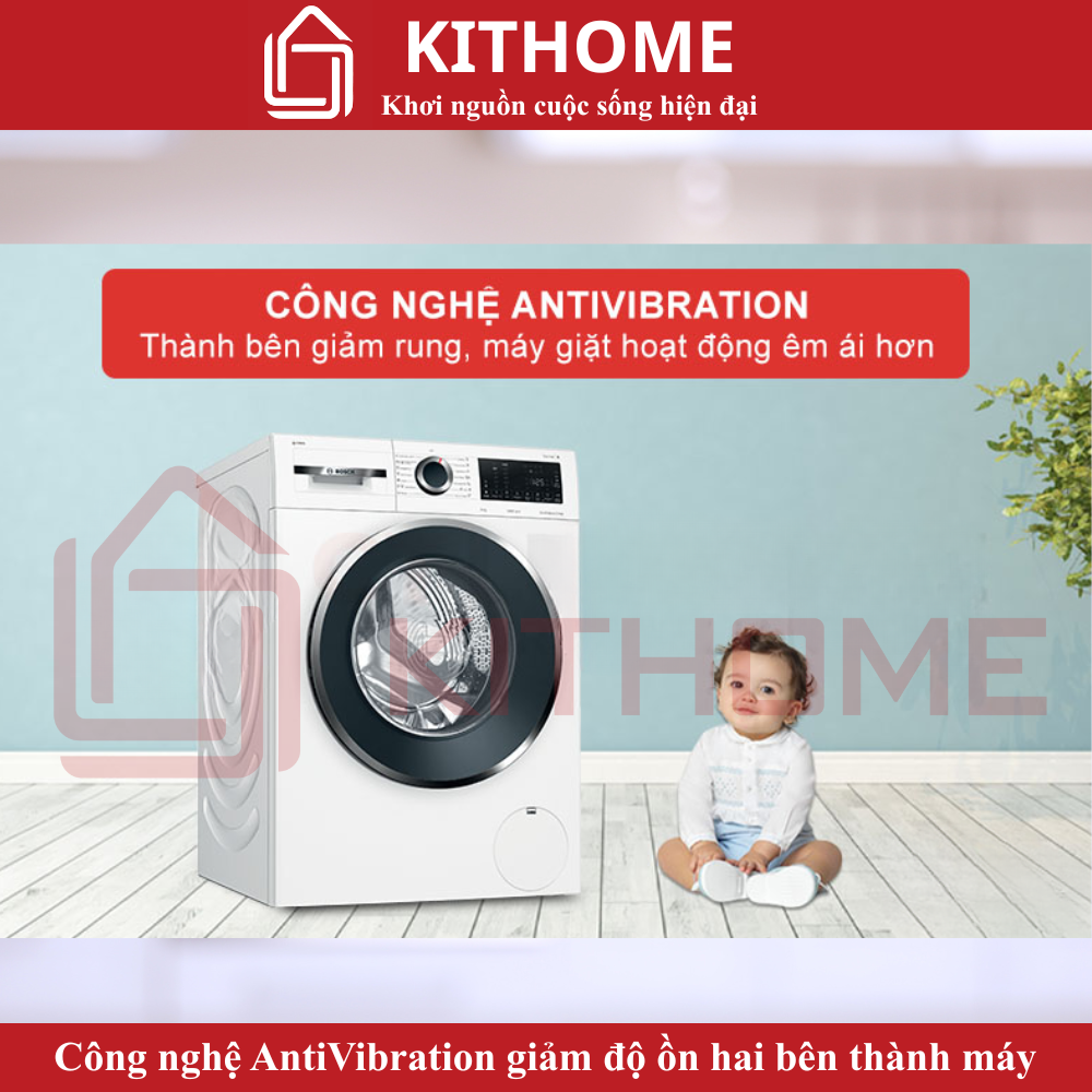 Công nghệ AntiVibration giảm rung và tiếng ồn