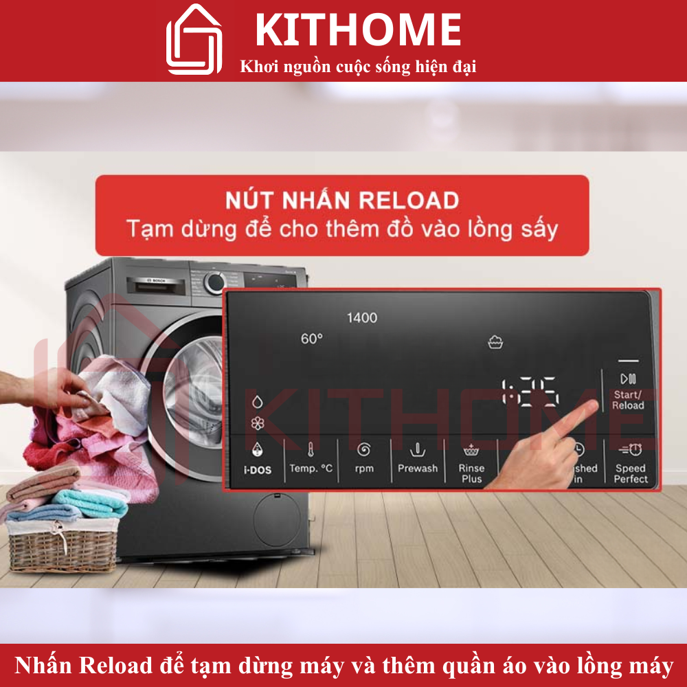 Tính năng Reload – tạm dừng và thêm đồ khi cần