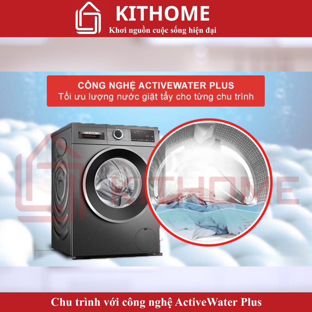 Công nghệ ActiveWater Plus – tối ưu lượng nước cho từng chu trình
