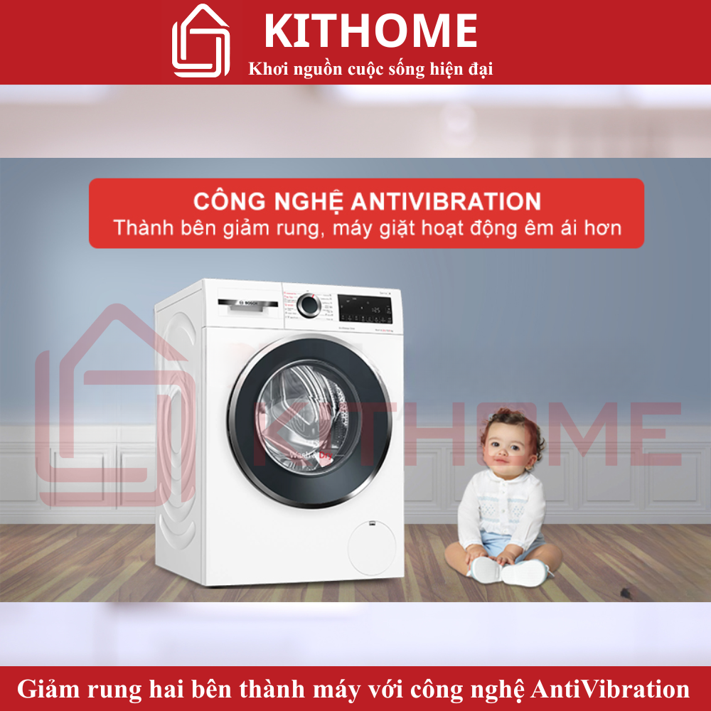 Giảm rung hai bên thành máy với công nghệ AntiVibration