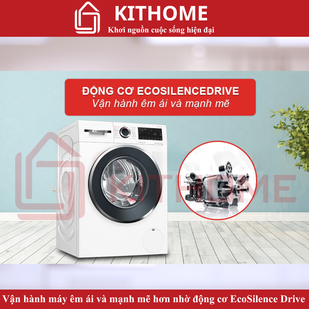 Vận hành máy êm ái và mạnh mẽ hơn nhờ động cơ EcoSilence Drive