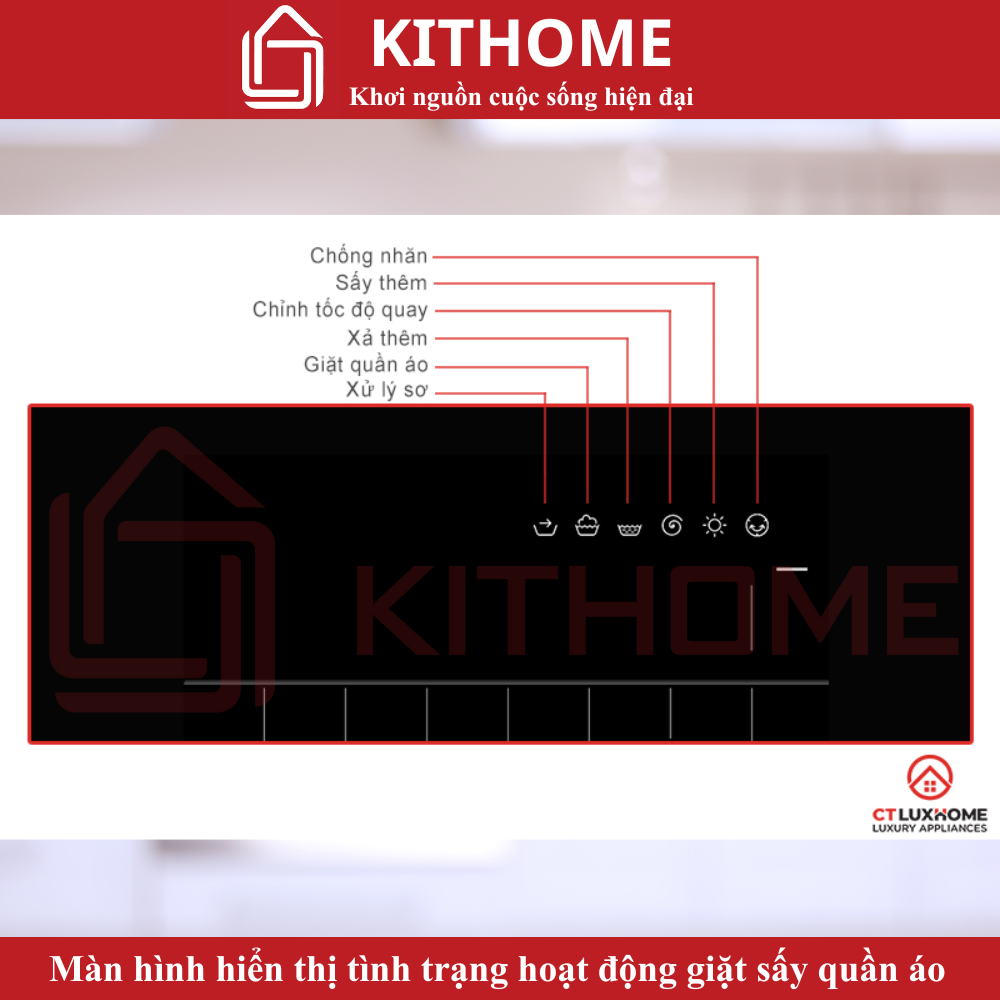 Thiết kế dáng đứng sang trọng – linh hoạt bố trí