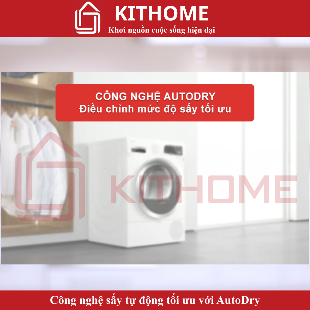 Công nghệ AutoDry tự động điều chỉnh nhiệt độ và độ ẩm