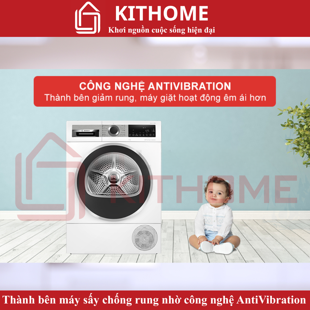 Công nghệ AntiVibration giảm ồn hiệu quả