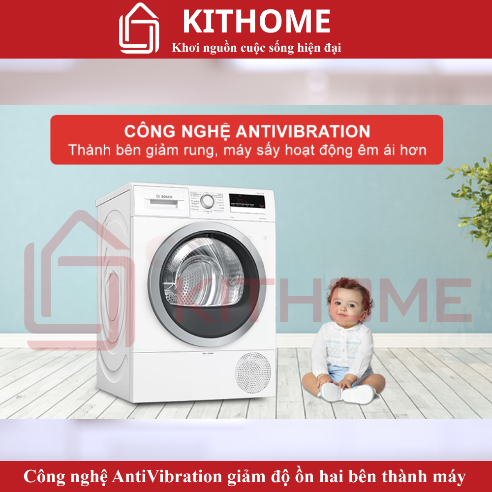 Công nghệ AntiVibration giảm tiếng ồn