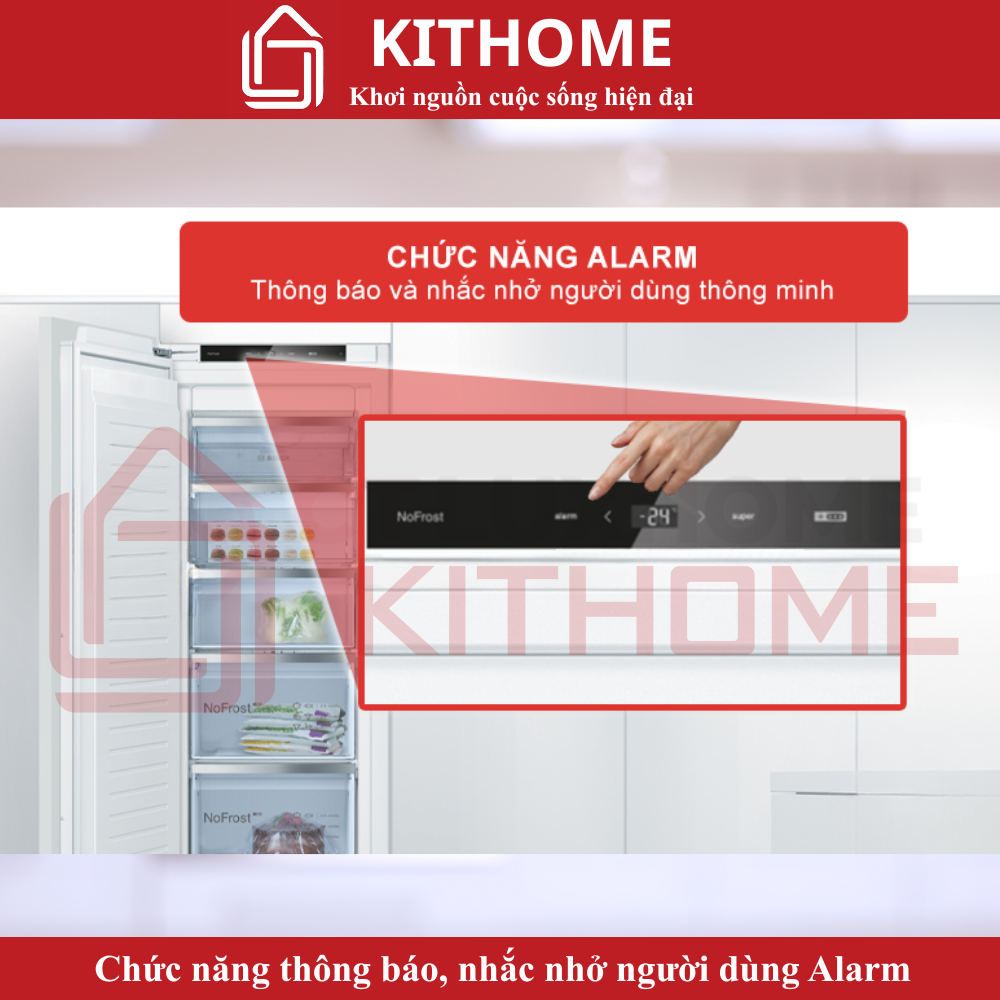 Chức năng thông báo, nhắc nhở người dùng Alarm