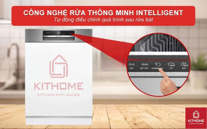 Công nghệ rửa thông minh Intelligent tối ưu quá trình rửa