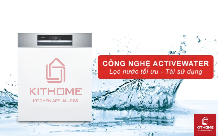 Công nghệ ActiveWater lọc nước tối ưu hơn và tái sử dụng