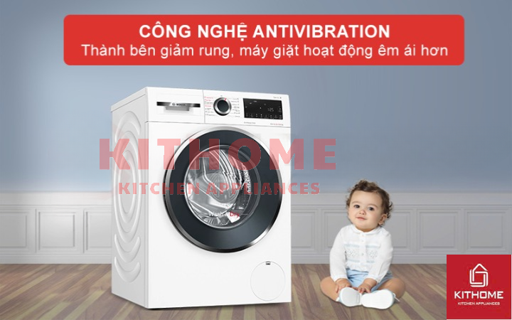 Công nghệ AntiVibration – Giảm rung lắc, vận hành êm ái hơn
