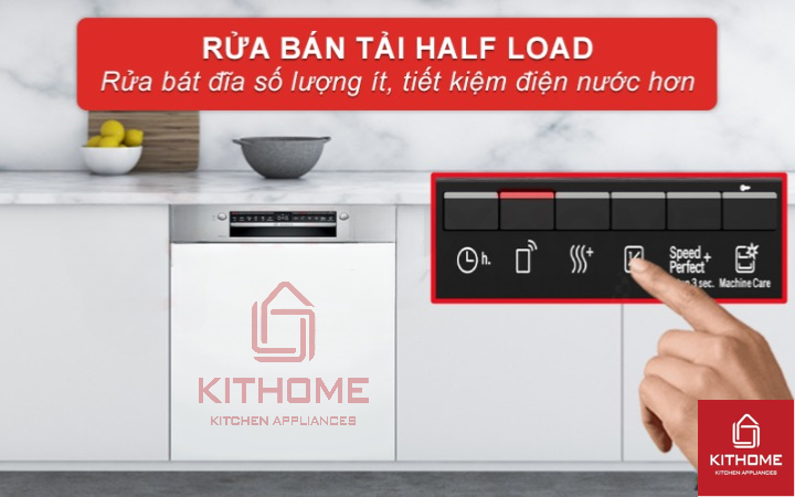 Rửa bán tải giúp bạn linh hoạt khi lượng bát đĩa cần rửa ít