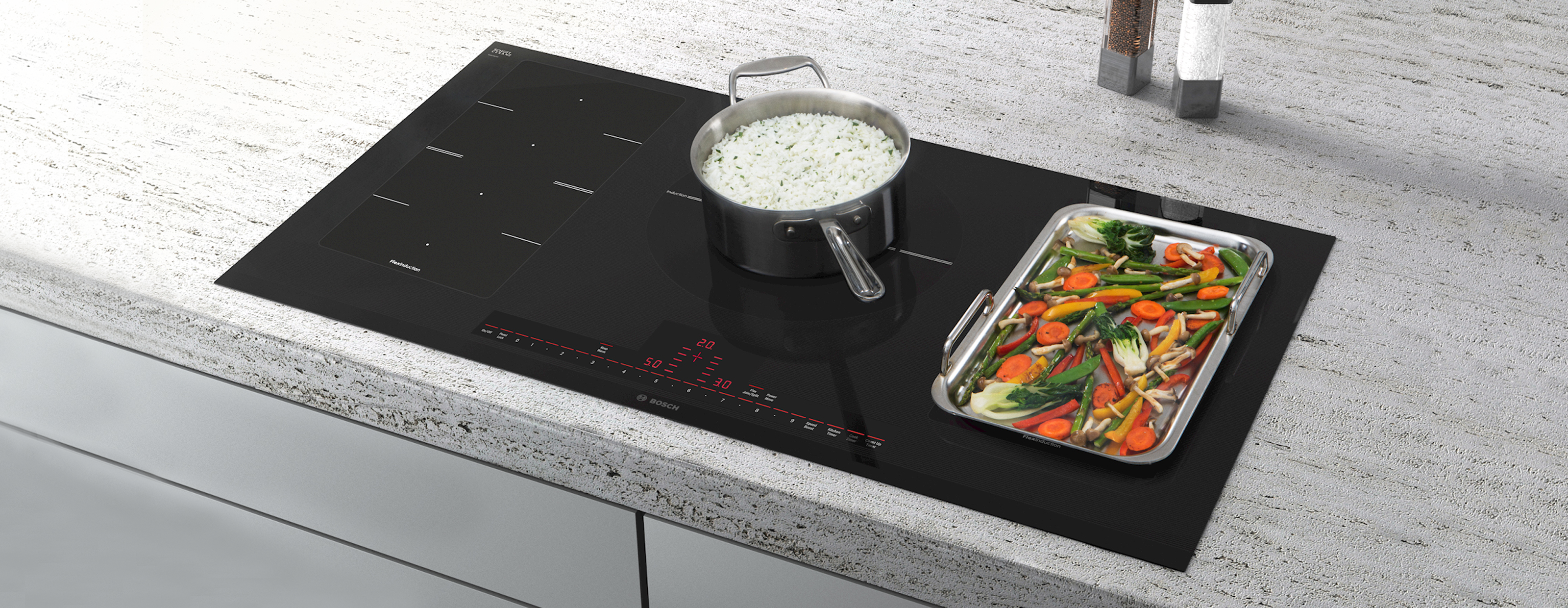 Bếp từ Bosch có gì nổi trội so với các dòng bếp từ khác? Thiết kế vô cùng sang trọng và bắt mắt