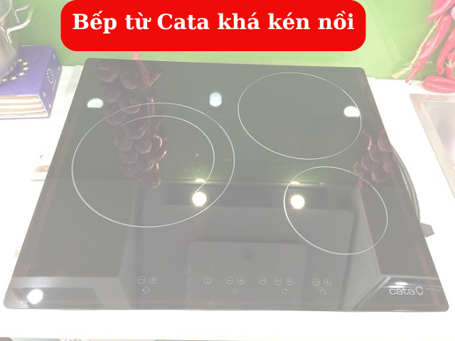 Bếp từ Cata kén nồi