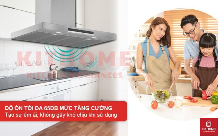 Hoạt động êm ái, không gây tiếng ồn khó chịu