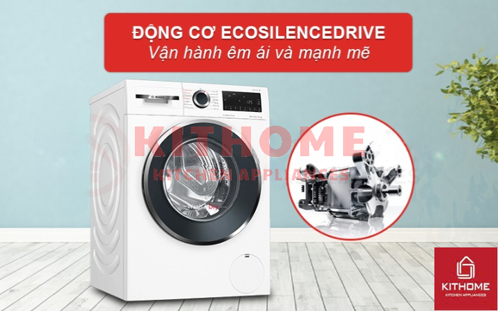 Vận hành máy êm ái và mạnh mẽ hơn nhờ động cơ EcoSilence Drive