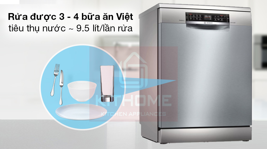 Công suất máy rửa bát
