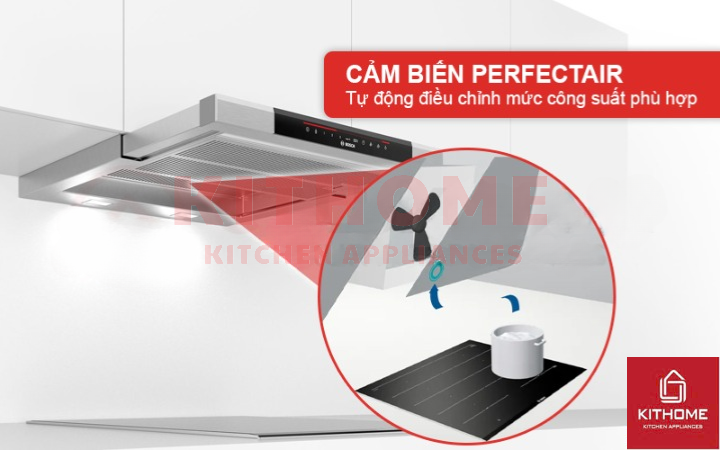 Hệ thống thông gió thông minh với cảm biến tự động PerfectAir