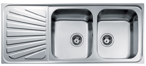 Chậu rửa bát dương bàn bếp TEKA Stylo 2B 1D