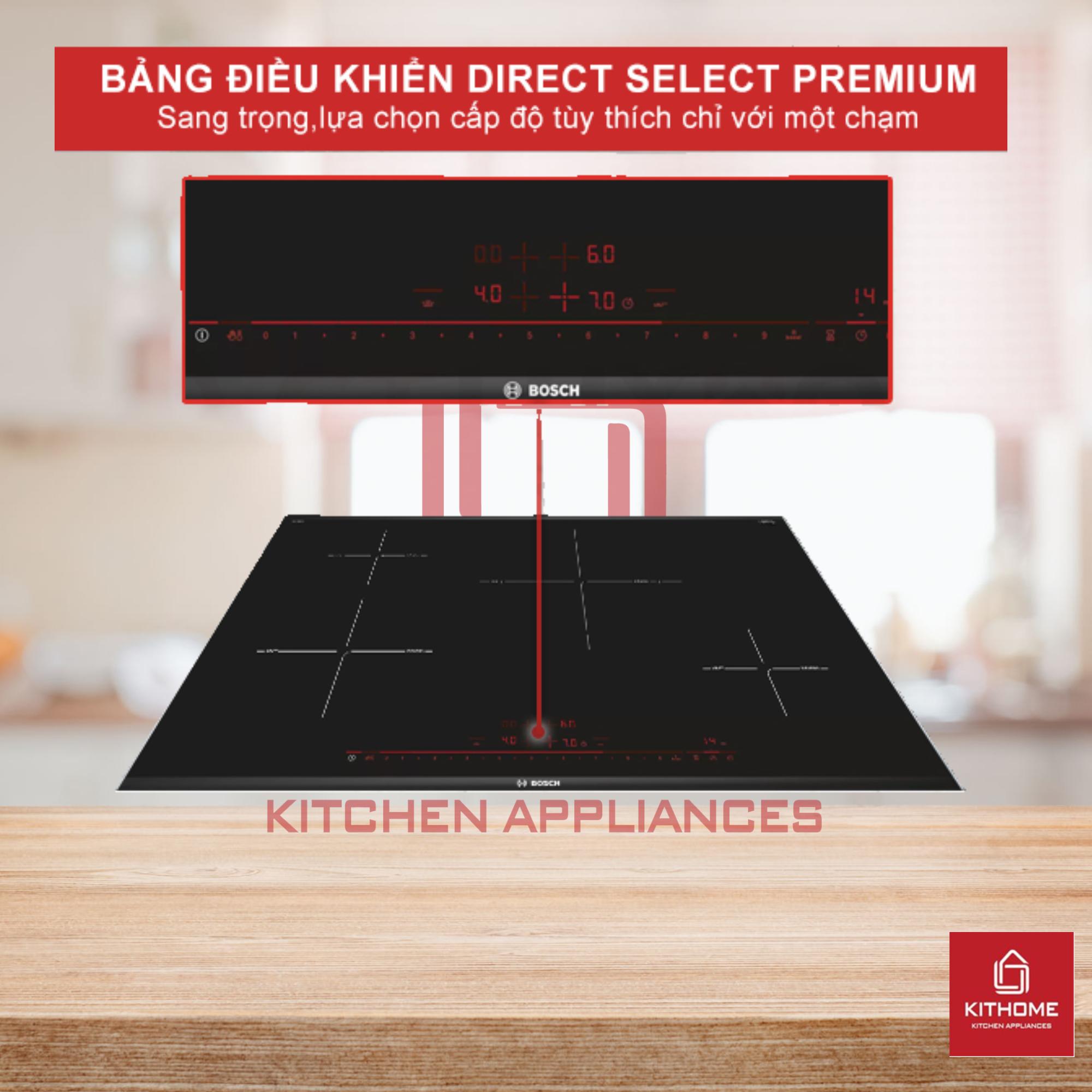 Bếp từ Bosch PIE875DC1E 4 vùng nấu