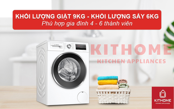 Dung tích lớn, lý tưởng cho gia đình từ 4 đến 6 người