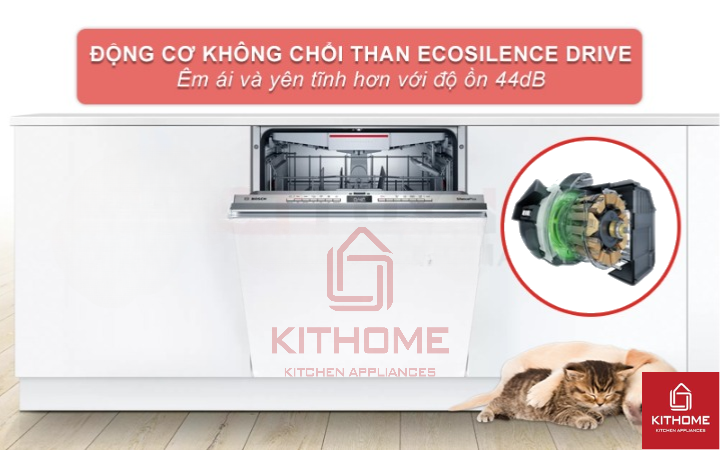 Vận hành êm ái hơn nhờ động cơ EcoSilence Drive