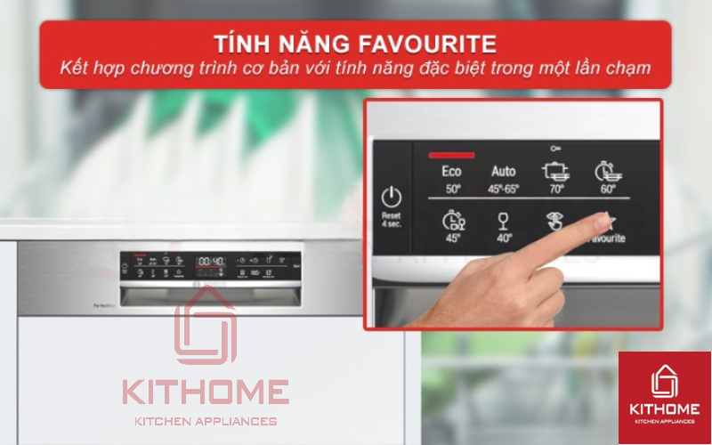 Kết hợp chương trình cơ bản với tính năng đặc biệt trong một nút nhấn