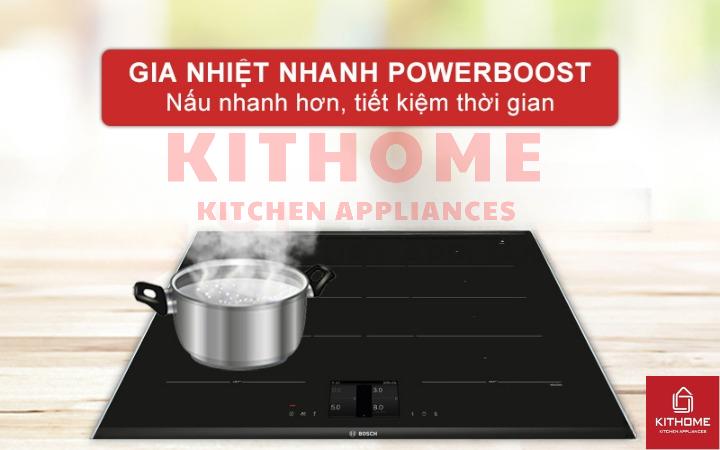 Tính năng gia nhiệt nhanh PowerBoost