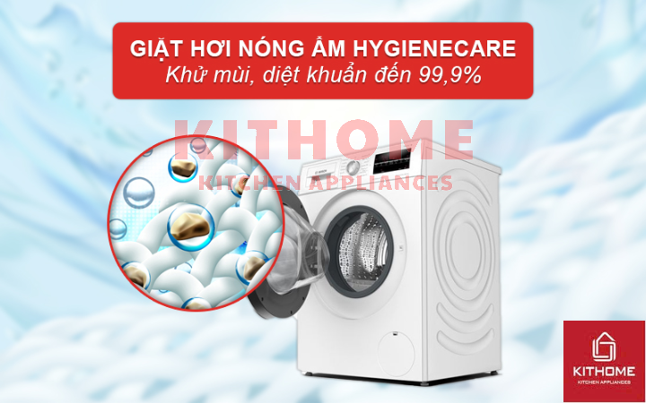 HygieneCare – Khử khuẩn hiệu quả với hơi nóng