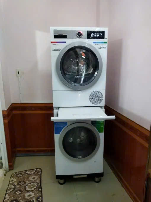 Công dụng chính của kệ nối máy giặt sấy Bosch WTZ27400
