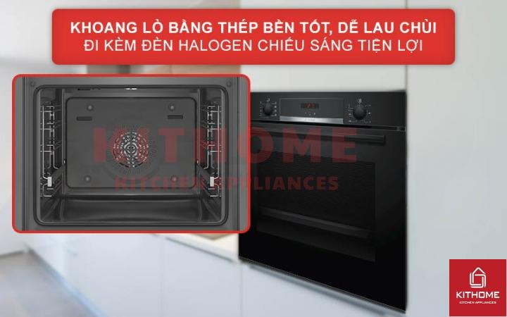 Khoang lò bền bỉ với lớp phủ EcoClean Direct, dễ dàng vệ sinh