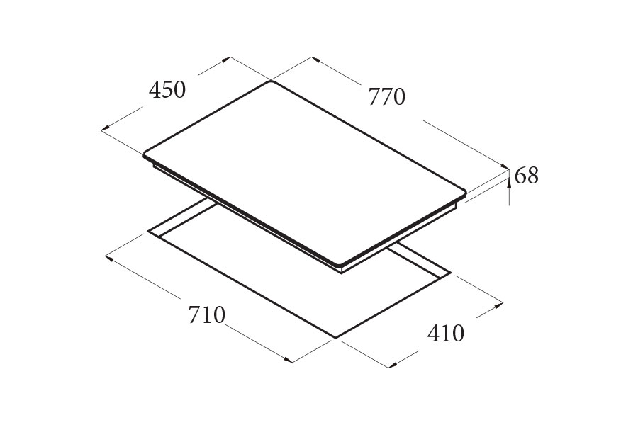 Bếp từ Cata IB772