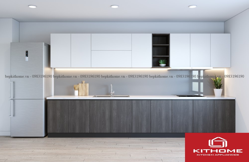 Mẫu tủ bếp Laminate - LAMI15