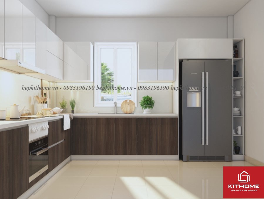 Mẫu tủ bếp Laminate LAMI22