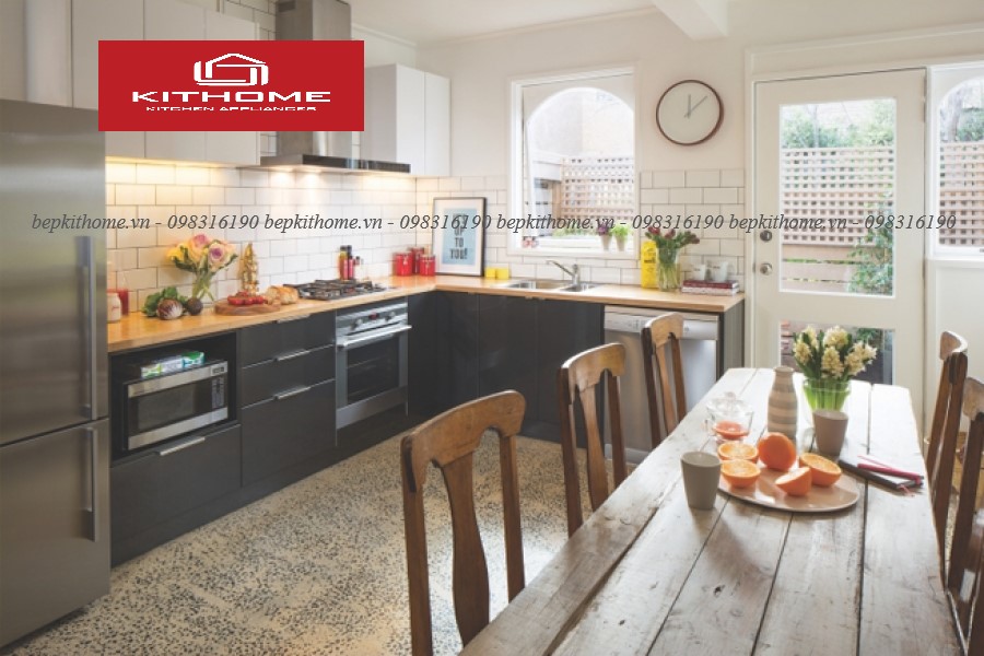 Mẫu tủ bếp Laminate - LAMI32