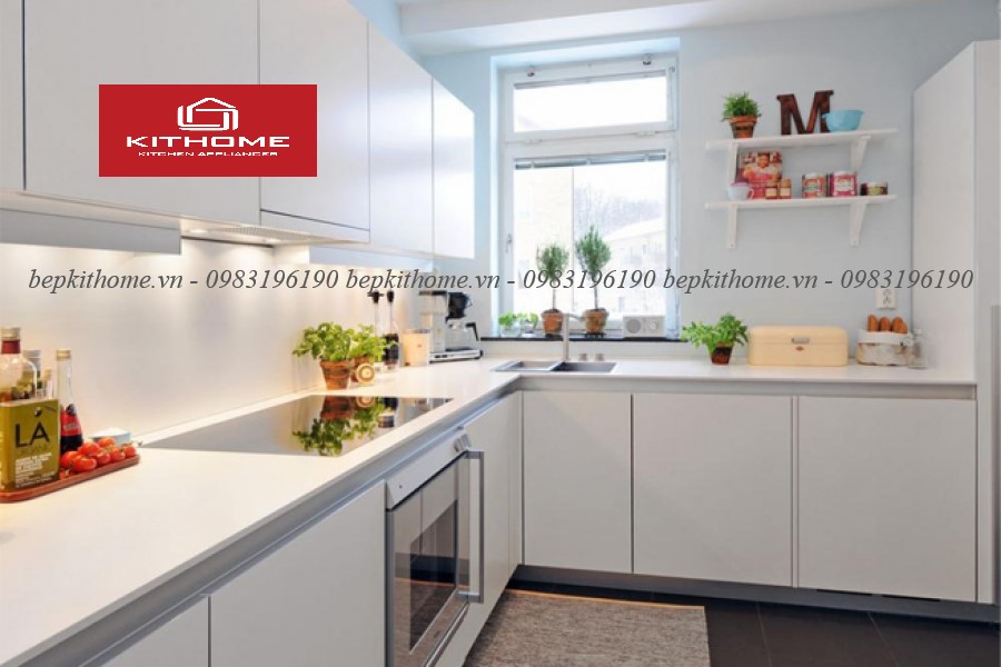 Mẫu tủ bếp Laminate - LAMI38