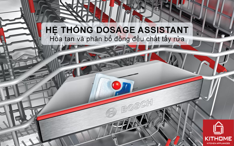 Hệ thống Dosage Assistant hỗ trợ hòa tan chất tẩy rửa hiệu quả