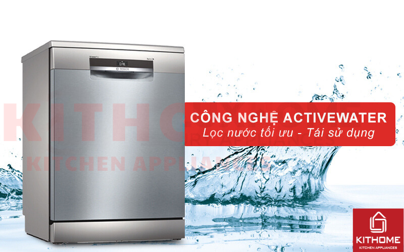 Công nghệ ActiveWater quản lý, phân bổ và lọc nước tối ưu hơn.