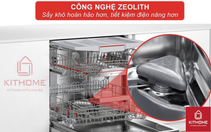 Công nghệ Zeolith sấy khô hoàn hảo và tiết kiệm điện năng hơn