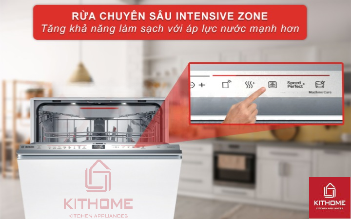 Tăng khả năng làm sạch giàn dưới cùng với tính năng Intensive Zone