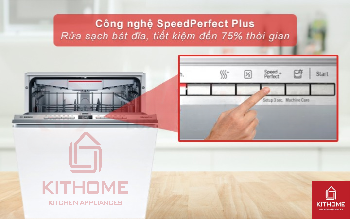 Tiết kiệm đến 75% thời gian với tính năng SpeedPerfect plus