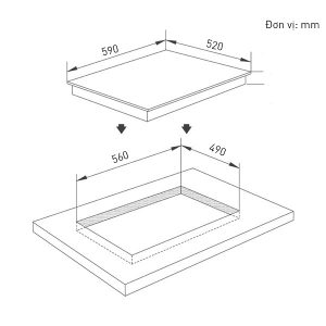 Bếp từ Nodor I 2160 BK