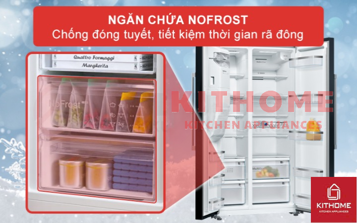 Công nghệ chống đóng tuyết NoFrost tiết kiệm thời gian và công sức