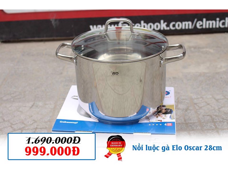 Nồi luộc gà Elo Oscar
