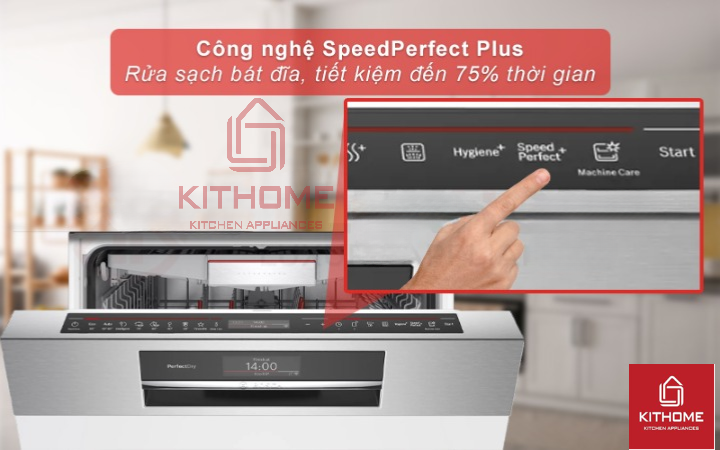 Tiết kiệm đến 75% thời gian khi sử dụng tính năng SpeedPerfect Plus