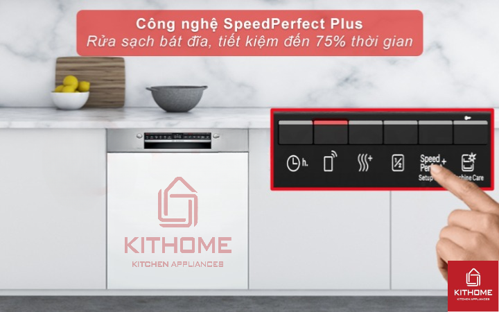 speed20perfect_5 Tiết kiệm đến 75% thời gian rửa khi chọn thêm SpeedPerfect Plus