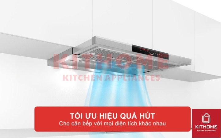 Hiệu quả hút mùi tối ưu cho mọi không gian bếp