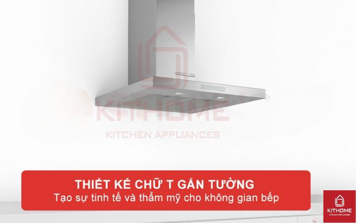 Thiết kế độc lập sang trọng, tạo điểm nhấn cho không gian bếp