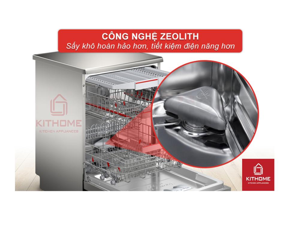 MÁY RỬA BÁT BOSCH SMS6ZCI16E SERIE 6 SẤY ZEOLITH