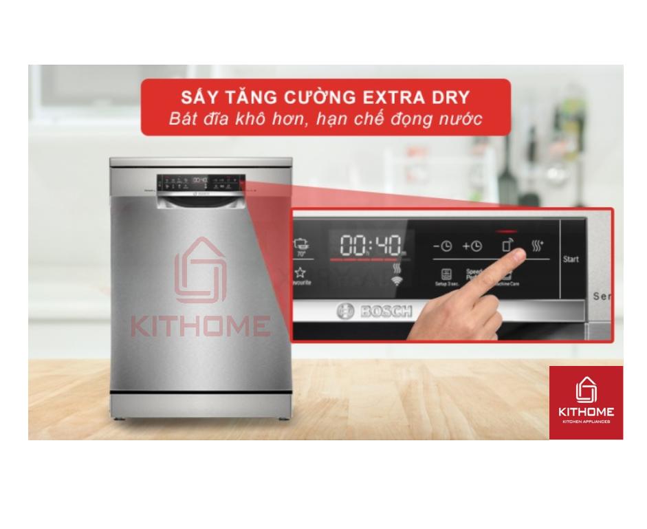 MÁY RỬA BÁT BOSCH SMS6ZCI16E SERIE 6 SẤY ZEOLITH